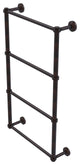 Waverly Place 4 Tier 24" Ladder Towel Bar with Groovy Detail, Venetian Bronze