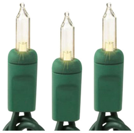 50 Clear Incandescent Mini Lights 6" Pacing