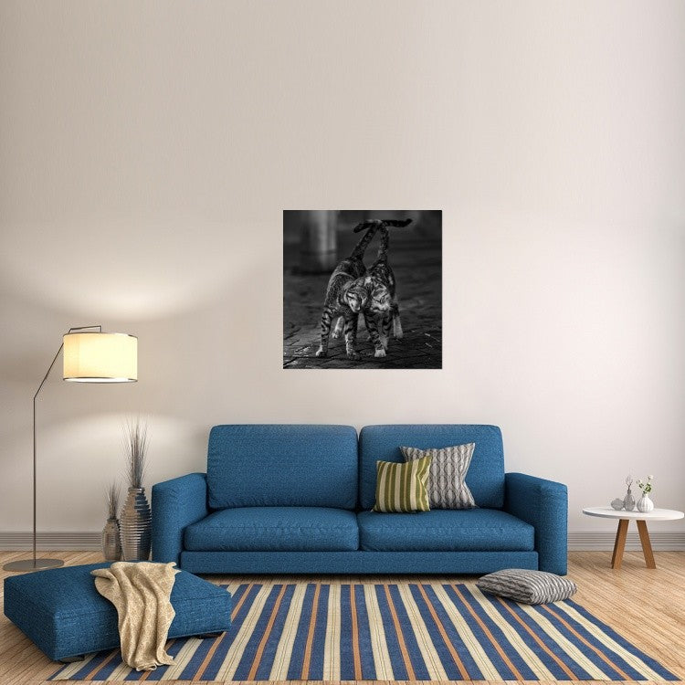 "Untitled" Stretched Canvas Giclee by Nebula, 40x40"