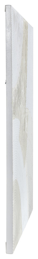 Monochrome Arches II Hand Painted Abstract Canvas Wall Art