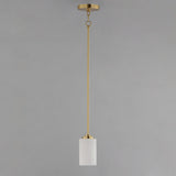 Maxim 90030 Deven 4"W Mini Pendant - Satin Brass