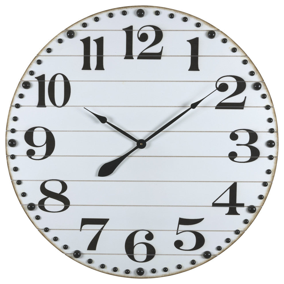Farmhouse Style Wall Clock