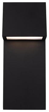 Rocha Large LED Outdoor Wall Lantern, Black