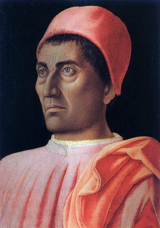 Andrea Mantegna Portrait of the Protonary Carlo de' Medici Wall Decal
