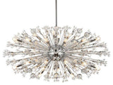 Elegant Lighting 2550D48 Vera 38 Light 48"W Pendant - Chrome