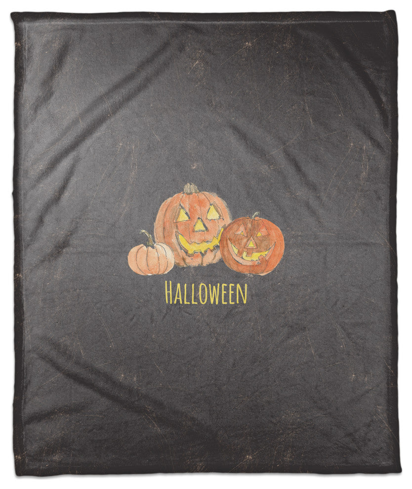 Jack-o'-lanterns 50x60 Throw Blanket