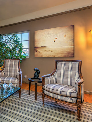 "Go Where You've Never Been" Print on Canvas by Sylvia Cook