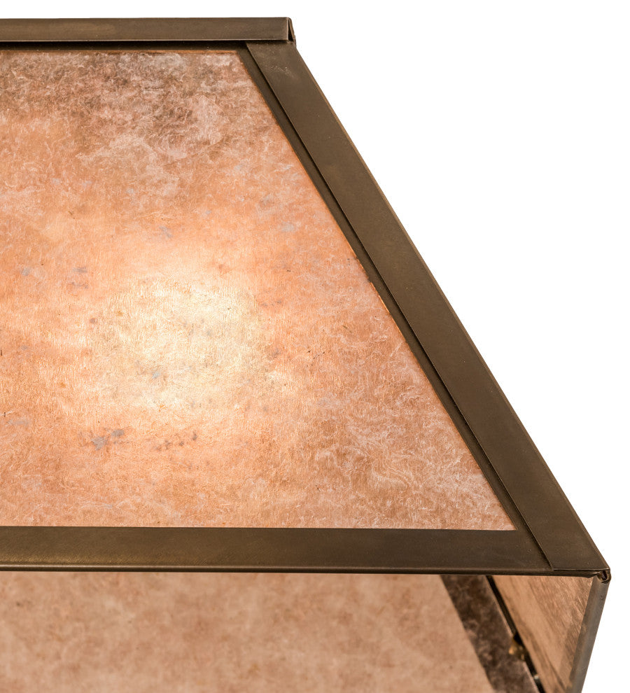 48 Long Tri-Panel Oblong Pendant