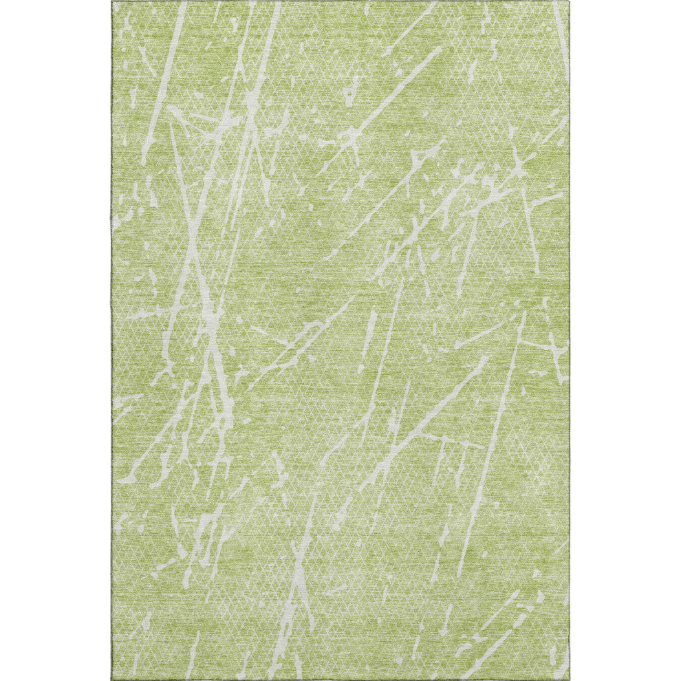 Premium Machine Washable Mayfield AMF628 Aloe 9' x 12' Rug