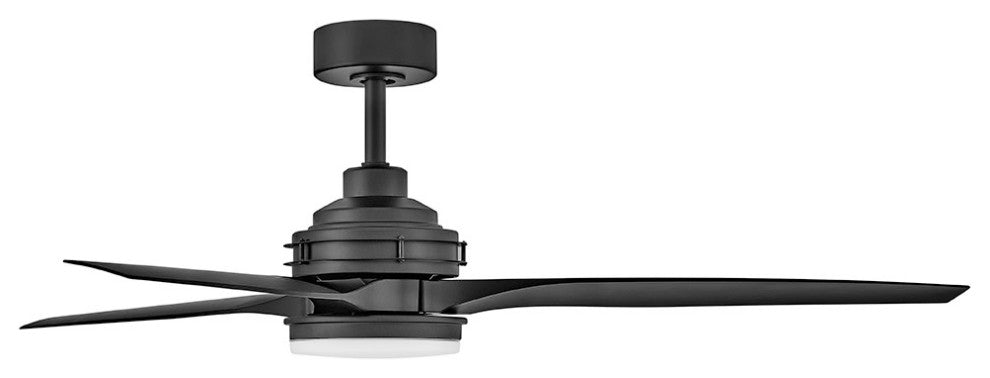 Hinkley Artiste 60" Led Smart Fan, Matte Black