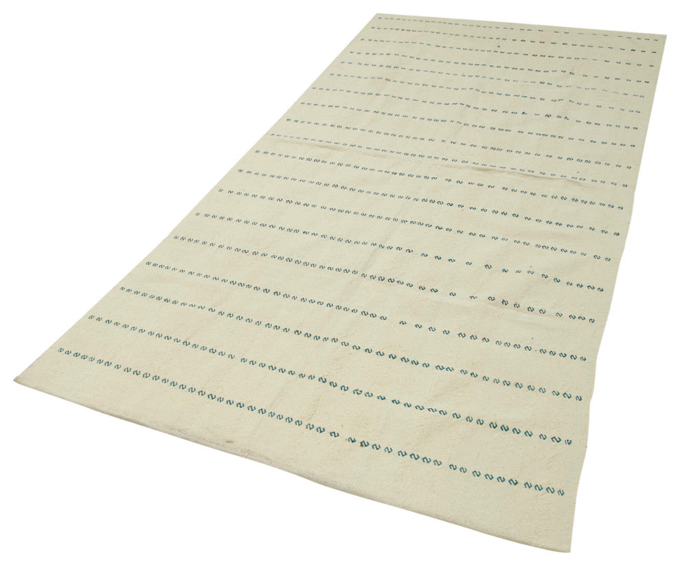 Rug N Carpet - Handmade Oriental 4' 2'' x 8' 9'' Rustic Kilim Rug
