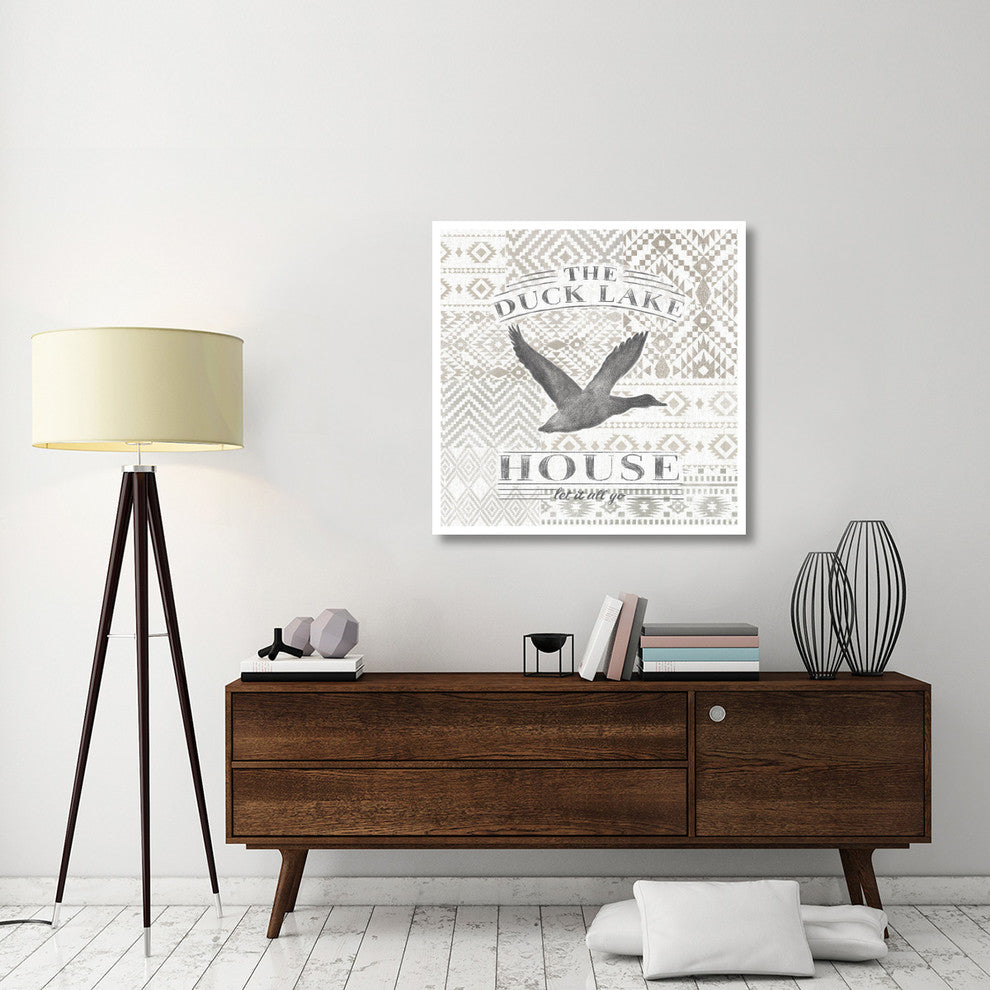"Soft Lodge II" Digital Paper Print by Janelle Penner, 38"x38"