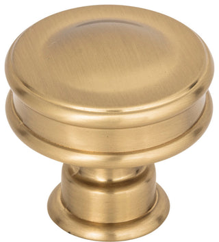 Atlas Homewares A100 Oskar 1-1/4 Inch Mushroom Cabinet Knob - Polished Nickel