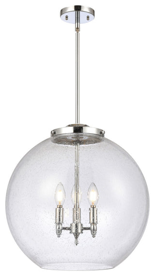Athens Pendant, Polished Chrome, Seedy, Seedy