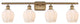 Innovations 516-4W-BB-G461-6-LED 4 Light Bath Vanity Light, Brushed Brass