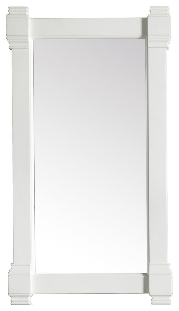 Brittany 22" Mirror, Bright White