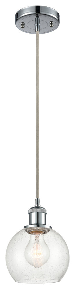 Innovations 516-1P-PC-G124-6 1-Light Mini Pendant, Polished Chrome