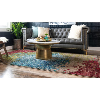 Rug Unique Loom Estrella Blue Rectangular 3' 3 x 5' 3