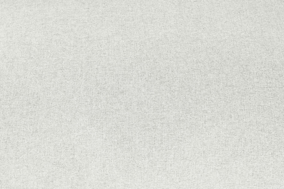 Serene Linen Textured Fabric Deluxe Comfort 3-Piece Modular Sofa, Cream