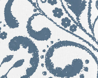 18x30", Aurora Floral Print Hand Towels, Blue