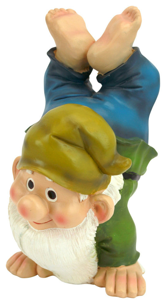 Handstand Henry the Garden Gnome Statue