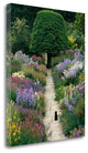 "The Garden Cat" By Greg Gawlowski, Giclee Print on Gallery Wrap Canvas