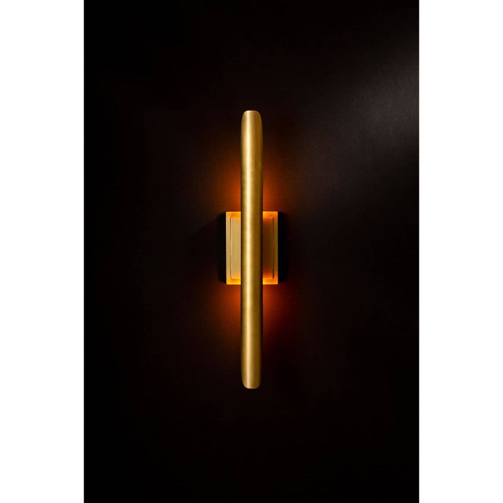 Redford Sconce, Natural Brass
