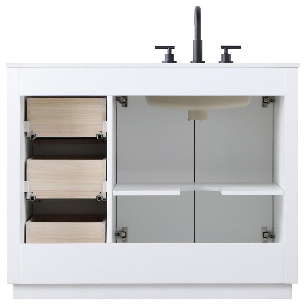 Elegant Lighting VF29042 Chase 42" - Gray