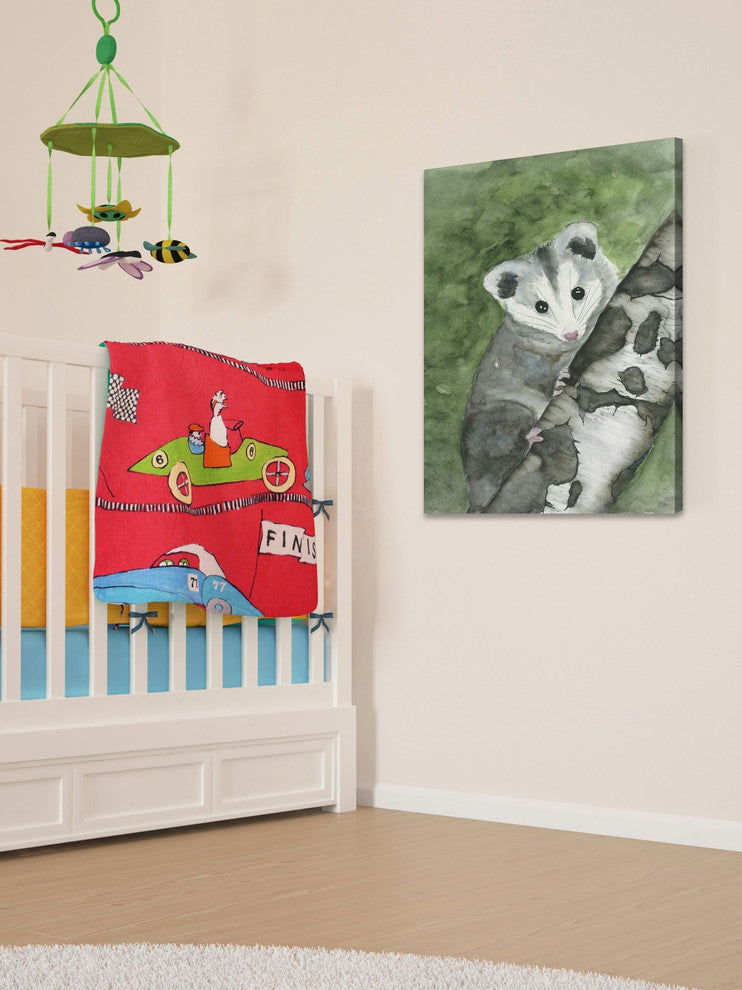 "Curiosity" Painting Print on Wrapped Canvas, 24"x36"