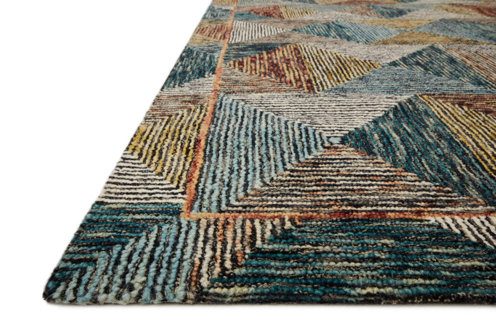 Loloi II Spectrum Area Rug, Blue/Multi, Sample
