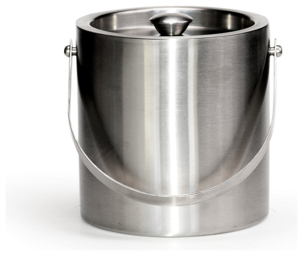 Stainless Steel Doubled Walled 2-Quart Ice Bucket
