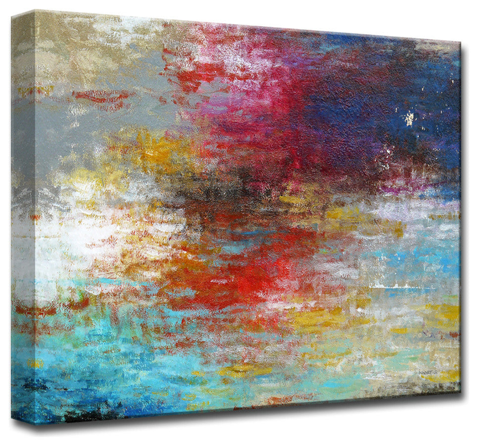 Ready2HangArt 'Strange Currents' by Normanyatt Jr. Art 16"
