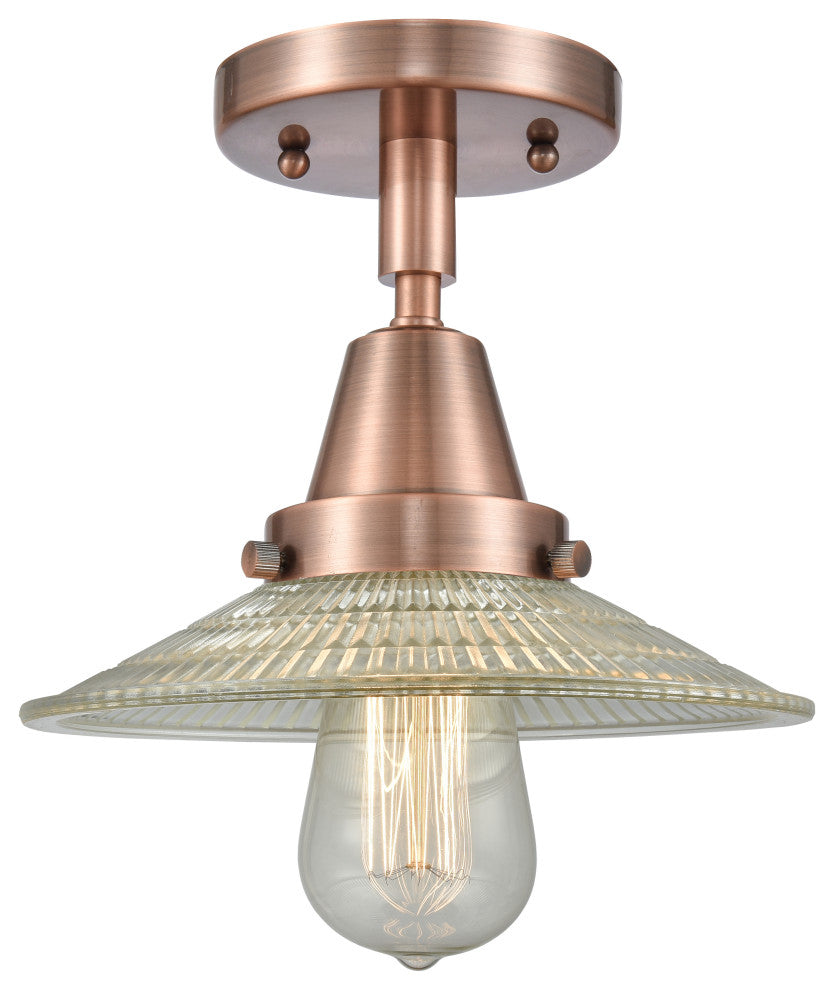 INNOVATIONS LIGHTING 447-1C-AC-G2 Halophane Flush Mount