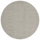 Ahgly Company Indoor Round Mid-Century Modern Area Rugs, 4' Round