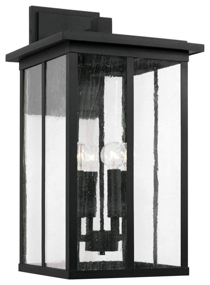 Capital Lighting 943843 Barrett 4 Light 22" Tall Outdoor Wall - Black
