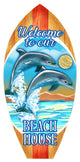 Dolphins Surf Block Door Hanger