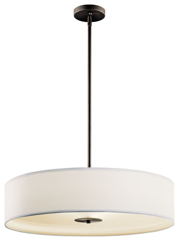 Kichler 3 Light Pendant, Olde Bronze, 24