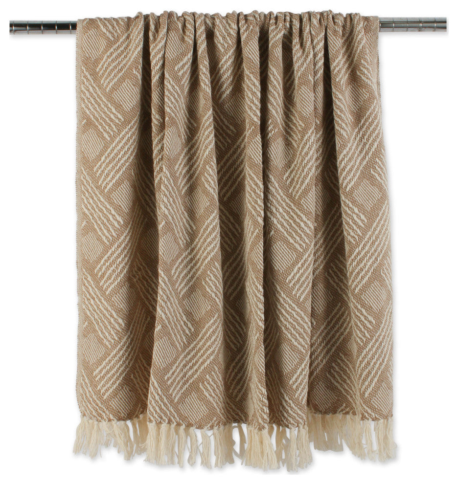 Stone Basketweave Throw