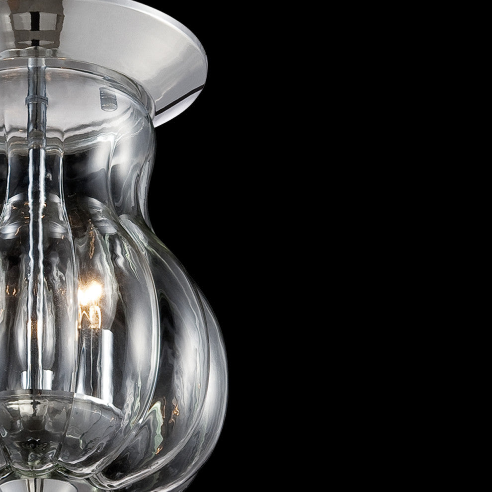3-Light Transitional Flush by Eurofase