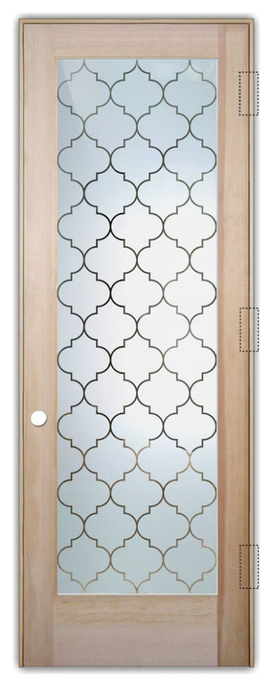 Interior Prehung Door or Interior Slab Door - Ogee - Douglas Fir (stain...