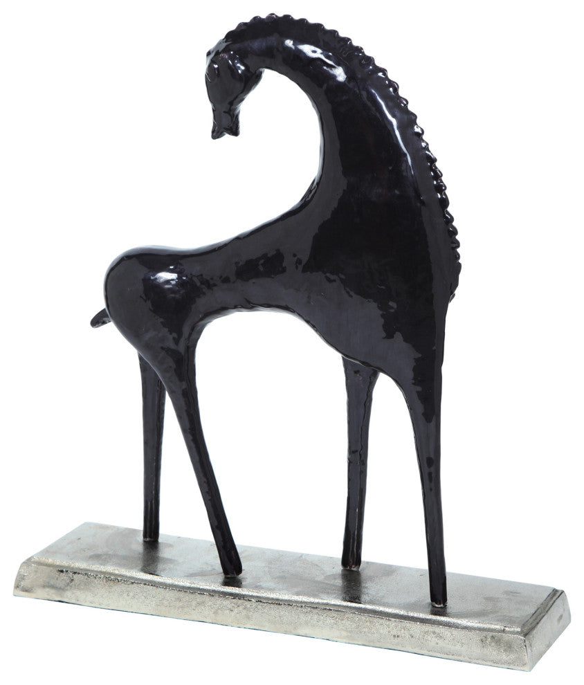 Discontinued Notos Horse Statue - Black