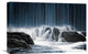"The Blue Curtain" Stretched Canvas Giclee by Keijo Savolainen, 22x15"