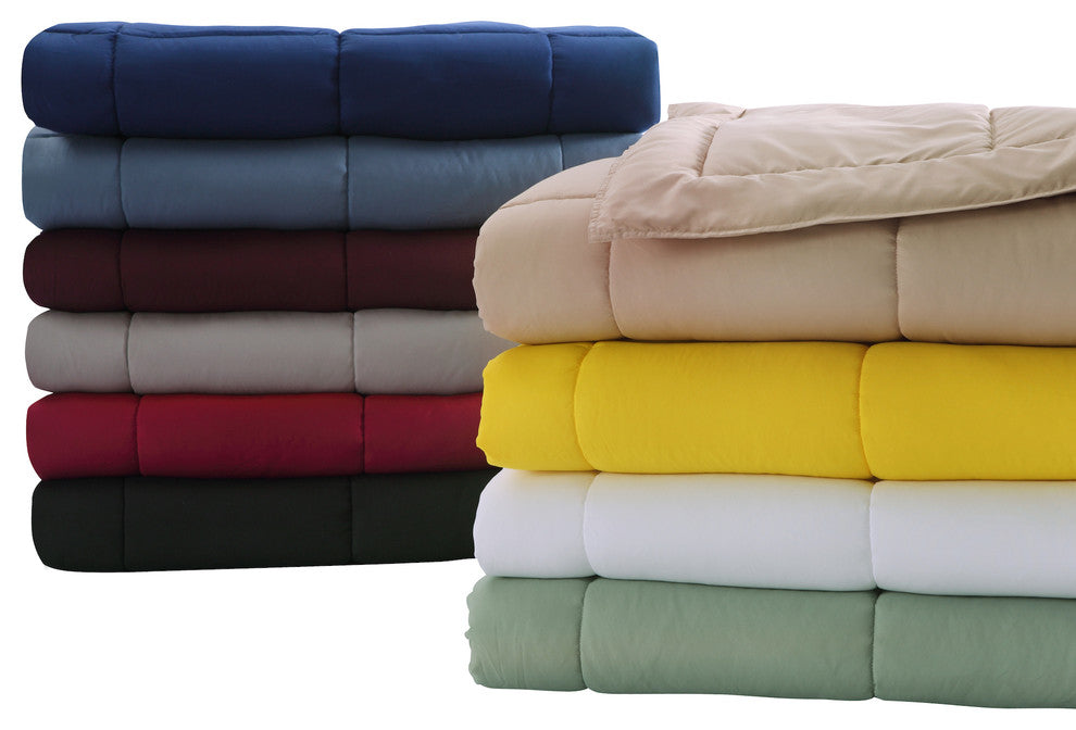 Stayclean Down Alternative Water/Stain Resistant Blanket, Sage, Twin