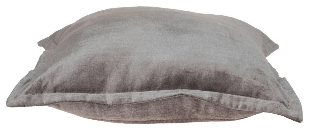 Parkland Collection Agneta Taupe Throw Pillow, 20x20", Taupe