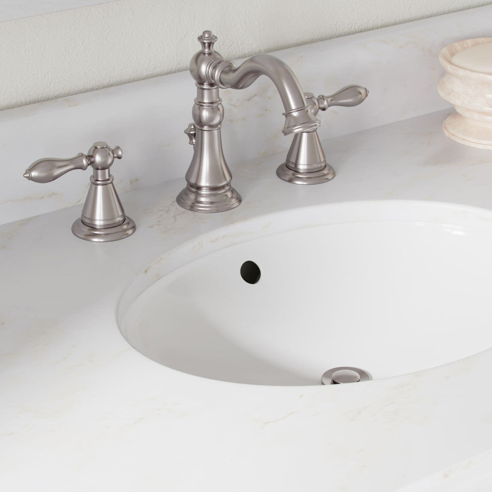 Sadie Bathroom Vanity, Antique White, 46.5", Single Sink, Freestanding