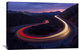 "Headlights And Brake Lights" Stretched Canvas Giclee by Karl Klingebiel, 36x24"