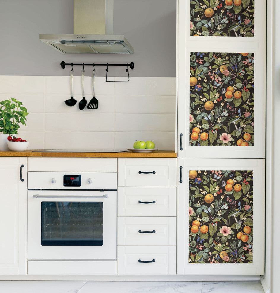 Citrus Peel and Stick Wallpaper