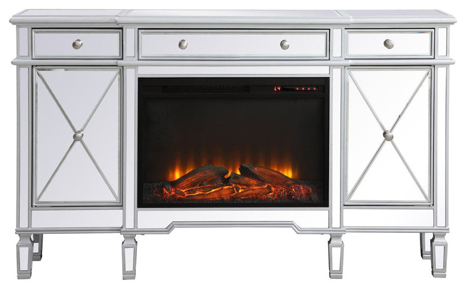 Elegant MF61060SC-F1 Contempo 60" Mirrored Credenza