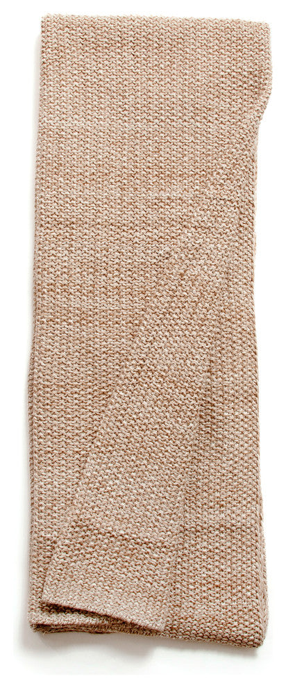Gane Throw Blanket, Khaki