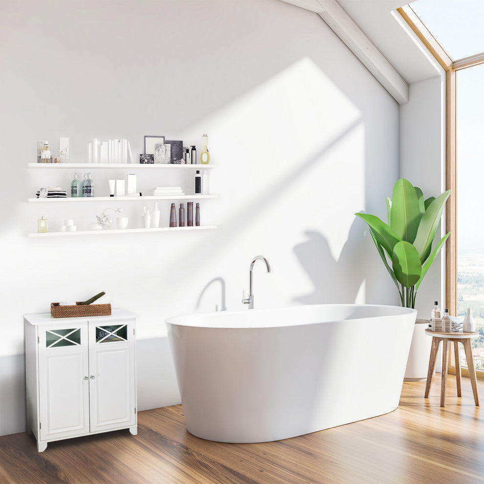 Wooden Bathroom Storage, Room Floor Cabinet